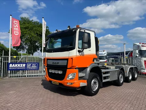 DAF CF 440 FAT 8x4 - HYVA HAAK - TRUCK TELEFOON - 440.000 KM!!!
